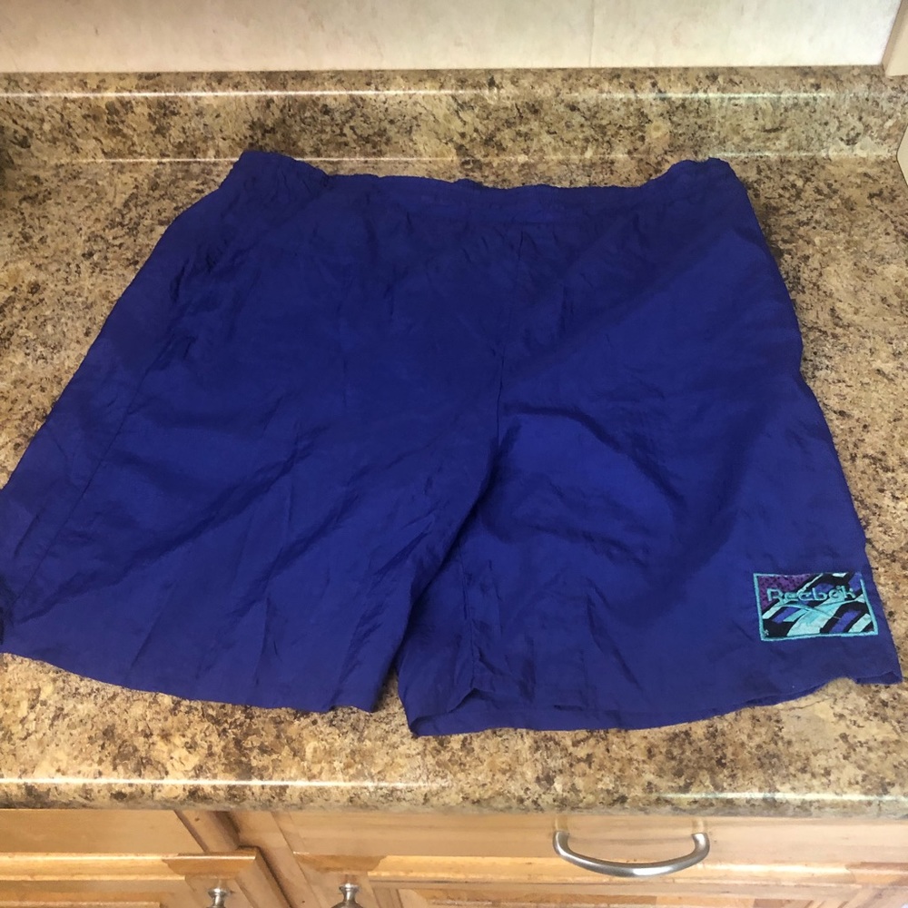 Vintage Reebok gym shorts.